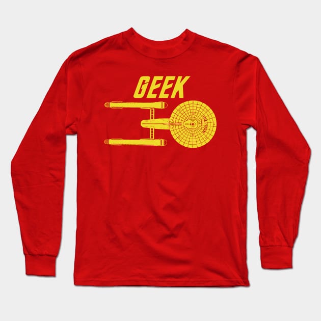 Geek Long Sleeve T-Shirt by DistractedGeek